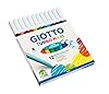 Giotto 454000 Turbo Pennarelli, Turbo Maxi Punta Larga, 5 mm, Confezione da 12, Assortiti #2