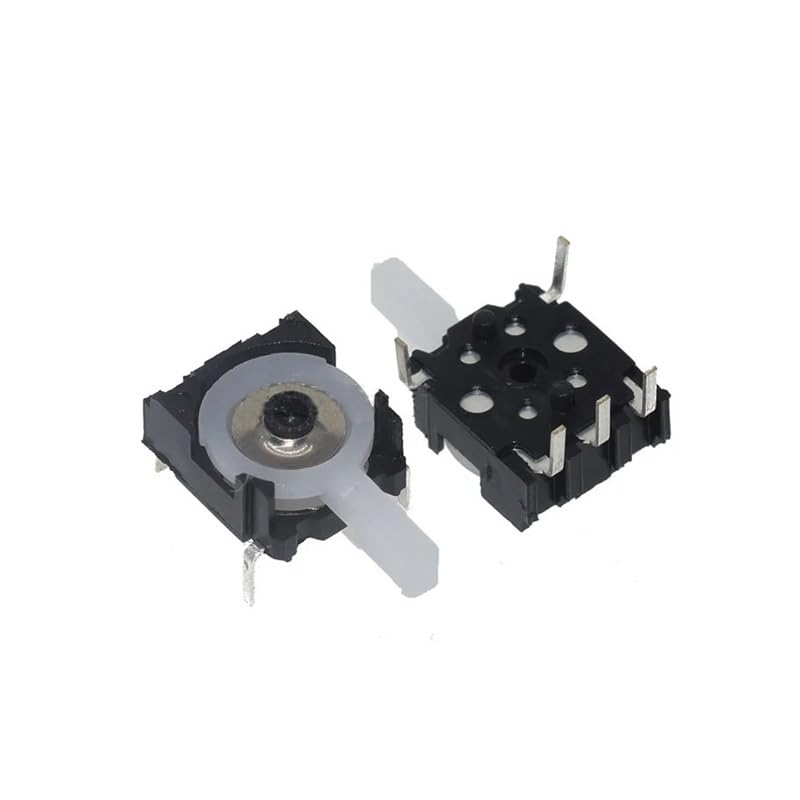 10PC five-pin horizontal plug-in white handle Small limit switch R