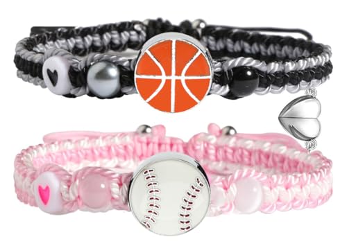 Friendship Bracelet For Couples Best Friend Bff Family, Matching Heart Couples Bracelet Birthday Valentines Day Gifts To Daughter Sister Bestie Son Soulmate Friend