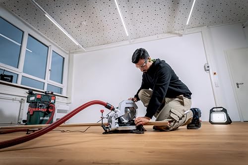metabo Kappsäge KS 216 M - 1100 W, 216 mm Sägeblatt - Präzisionsschnitt, LED-Schattenlinie...
