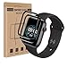 Bodyguard 2 Stück Schutzfolie für Panzerglas für Apple Watch Series 7/8/9 41mm, Anti-Kratzer Ultra-Klar Oleophob Anti-Staub Apple Watch 8 41mm Displayfolie, 3D Curved iWatch 41mm Displayschutzfolie