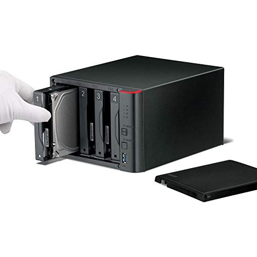 LinkStation 421DE Personal Cloud Storage 0TB Diskless Enclosure