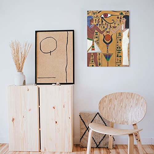 Art Posters Ancient Egypt Papyrus Wall Pictures For Bedroom Indie Room Decor Wall Art Paintings Canvas Wall Decor Home Decor Living Room Decor Aesthetic 24X32Inch(60X80Cm) Frame-Style #TOP6