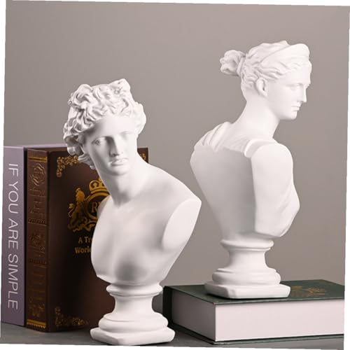 Sculpture David plâtre ornement maison décoration intérieur bureau