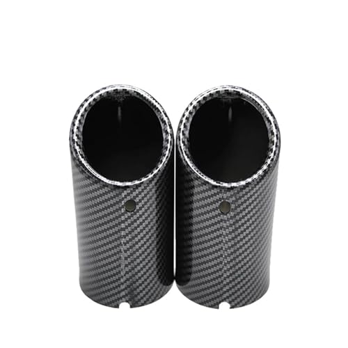 Tuyau d'échappement arrière 75mm en fibre de carbone pour BMW F30 F31 F32 F10 2pcs