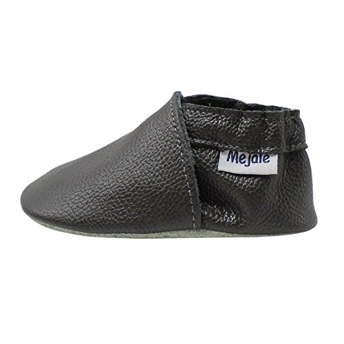 image for Mejale Baby Shoes Soft Soled Leather Moccasins Anti-Skid Infant Toddle