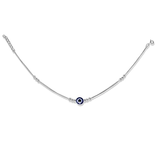 925 Sterling Silver Evil Eye Kolusu For Women