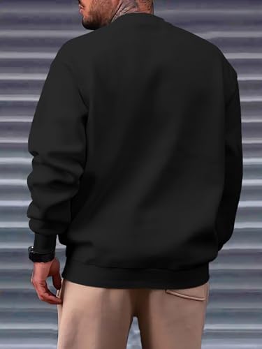 Image of Noble Monk Men's Fleece Crew Neck Sweatshirt