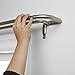 Umbra Twilight 28 to 48-Inch Durable Wrap-Around Curtain Telescoping 3/4-Inch Double Rod Ideal for Blackout or Room Darkening Panels (Nickel)