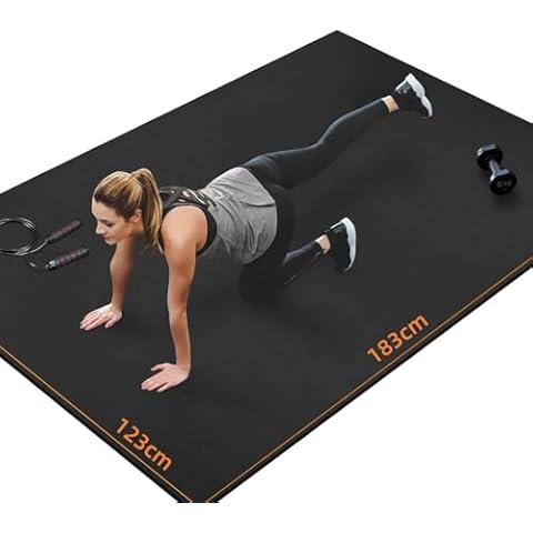 Innhom Large Exercise Mat for Home Gym Cover
