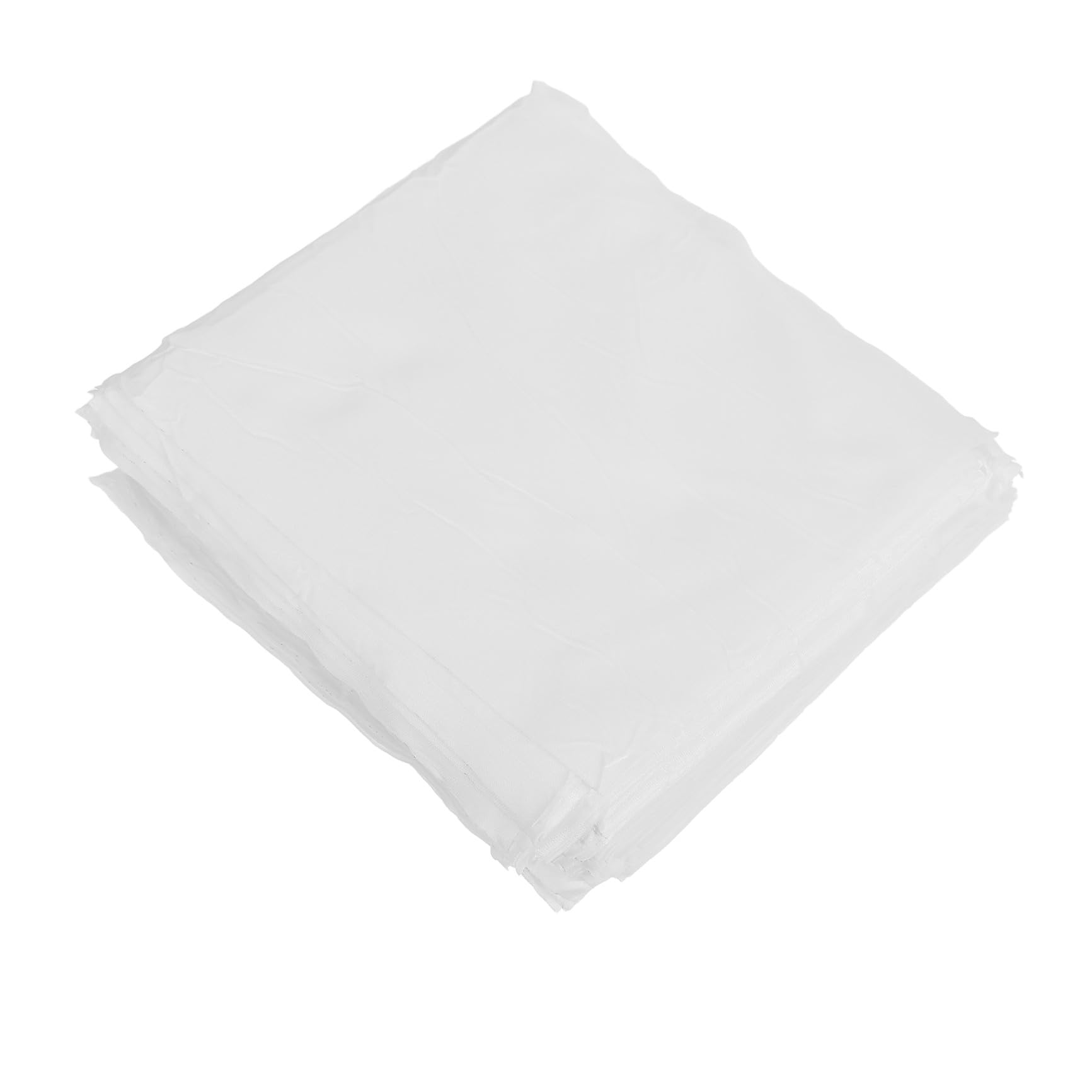 Chiffon de Nettoyage Antistatique Blanc en Polyester 100 Pièces