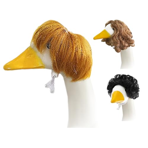 Ceprznvey Parrucca con da cortile, divertente parrucca da gioco...