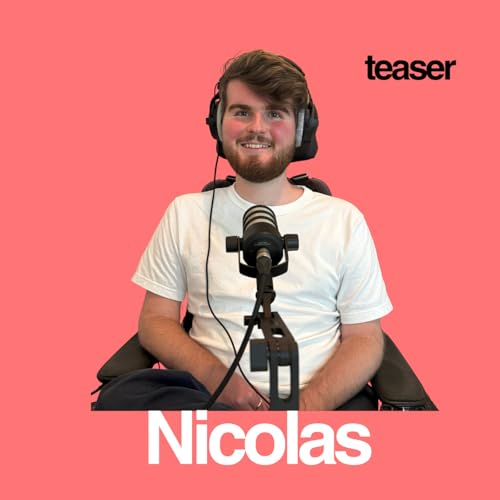 Teaser Nicolas, deux handicaps, mais la rage de vivre. Il met en lumière l’aide précieuse que lui apporte son auxiliaire de vie chaque jour