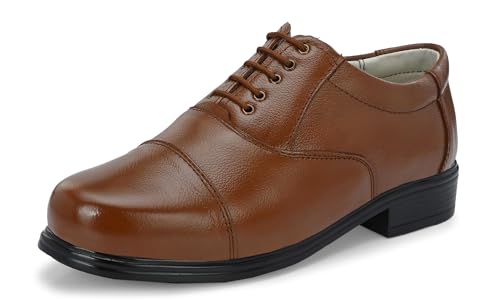 Image of Server Men's Oxford Shoe || Uniform Dress Shoe || Black Formal Shoes || Office Shoes Hand Made || Police Shoes Leather Lace Up Oxford Shoe