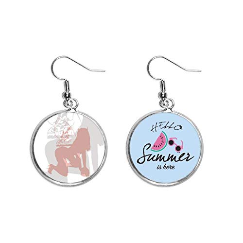 Pendientes de sandía para tus días de playa y tardes de verano con amigas