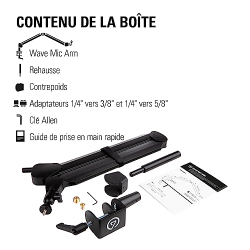 Elgato Wave Mic Arm, braccio microfono Premium a profilo basso, canaline per la gestione cavi, morsetto, montaggio versatile e regolabile, perfetto per podcast, streaming, gaming, home office - 6