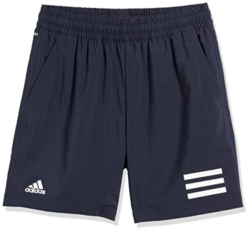 Adidas Boys' Club Tennis 3-Stripes Shorts, Legend Ink/White, Medium #TOP12