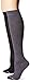 Soxland Women's 2-Pack Dr. Motion Compression Socks-Nylon Diamonds/Solid, Grey/Black, 9-11