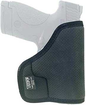 TUFF Products SuperTac Pocket Holster, Black, Size 14 Bersa 380 SS232 5079-STL-14