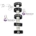 Alternative Intentions Black Toe Ring Slut, Whore, BBC, Hotwife or Queen of Spades, Swinger Jewelry Lifestyle