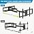 PERLESMITH Long Arm TV Wall Mount for 42-90 inch TVs, Full Motion TV Mount with 42.72 inch Extension Articulating Arm Swivel and Tilt, Max VESA 800x400mm, Holds up to 150 lbs, 16”,18”, 24” Studs