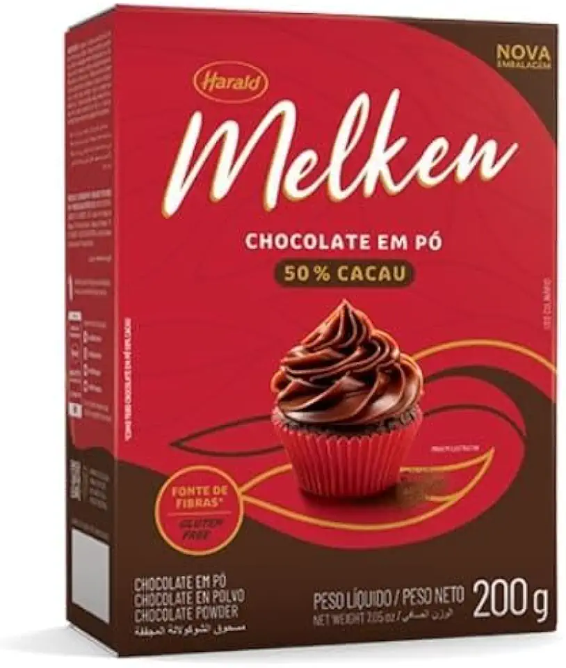 Chocolate em Pó 50% Melken 200g - Harald