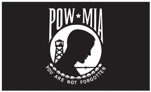 POW/MIA Flag 5x8ft Nylon - Double Sided