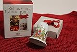 Design: Ole Winther Hutschenreuther Weihnachtsglocke 1998*Rarität, Porzellanglocke, Anhänger, Baumanhänger, Baumschmuck