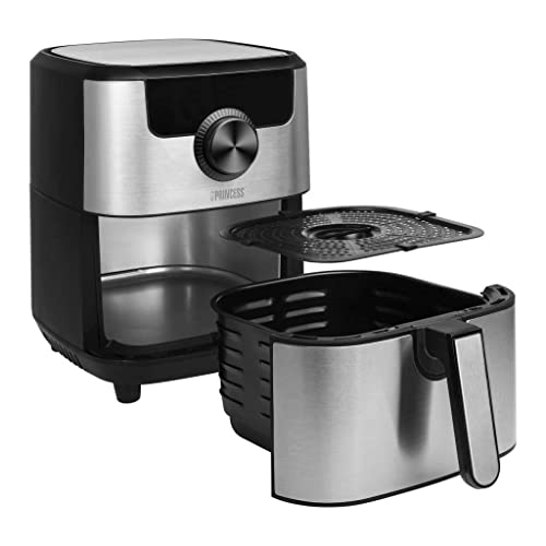 Princess 182033 Digital Airfryer Deluxe – Inhoud 4.5 liter - Roestvrijstaal, Zilver - Afbeelding 4