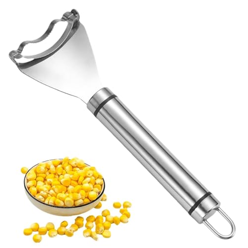Râpes à raboteuse à maïs, éplucheuse à maïs - Rabot à maïs efficace en acier inoxydable | Ustensiles de cuisine Éplucheur robuste pour fruits et légumes pour femme au foyer