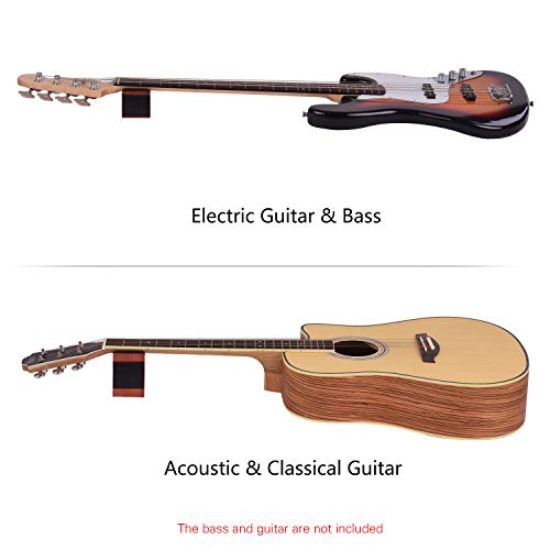 KKmoon Suporte de Apoio de Pescoço de guitarra Almofada Material de Mogno 2 Altura de Uso Ferramenta
