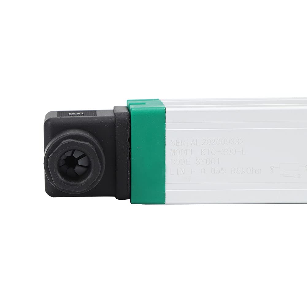 Capteur de Déplacement, Potentiomètre Linéaire en Acier Inoxydable, Capteur de Position Linéaire Machine D'injection D'acier Règle électronique Type de Tige de Traction (KTC-300)
