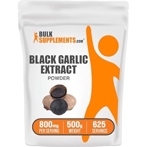 BulkSupplements Black Garlic Extract Powder Cover