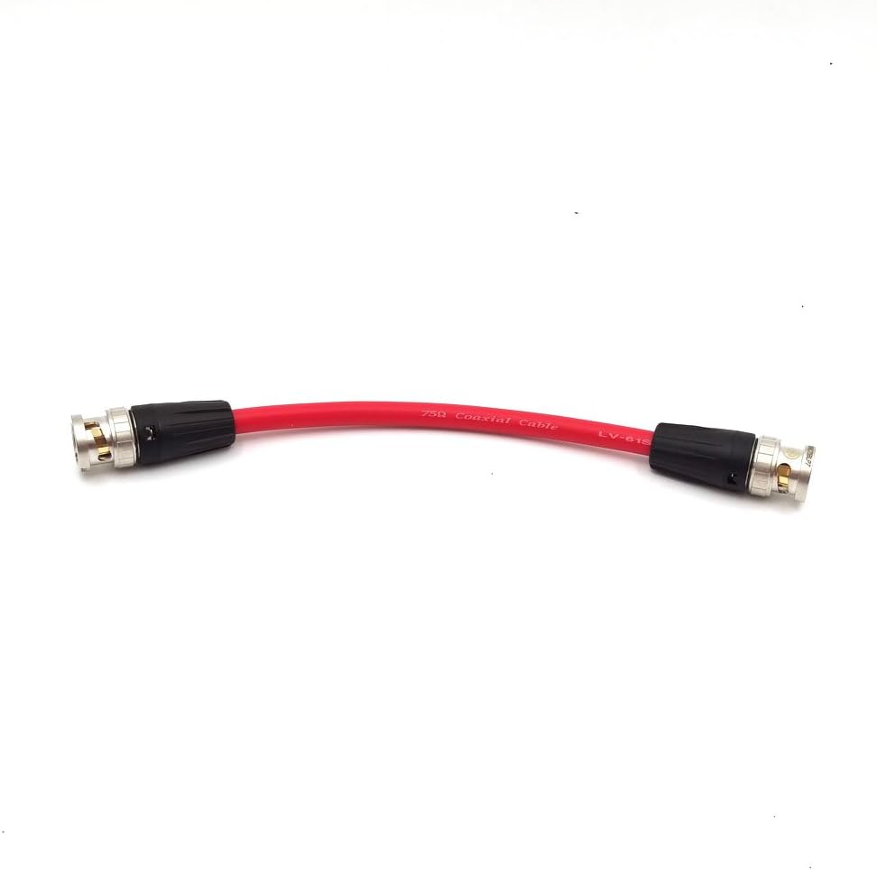 MCCAMSTORE 75ohms SDI in/SDI Out Video Cable SDI Cable for SmallHD -RED (15cm - 6")