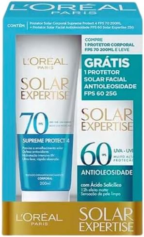 LOREAL KIT PROT SOLARFPS70 CORPO 200+FPS60 FAC 25G