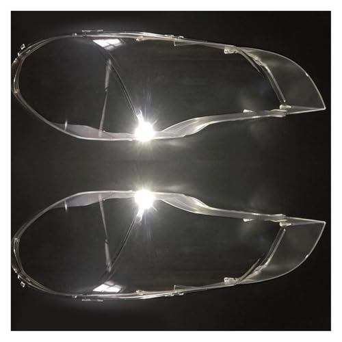 Verre de phare avant pour BMW X5 E70 2007-2013 plastique transparent de remplacement