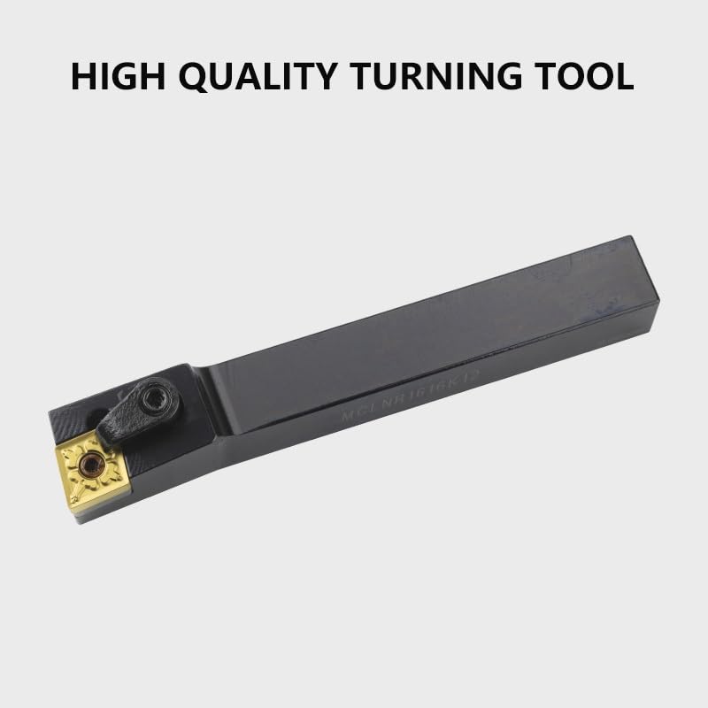 1pc MCLNR1616 MCLNR2020 MCLNR2525 External Turning Tool Holder CNMG Carbide Inserts Lathe Cutting Tools Set(No Insert)(MCLNL1616H12)