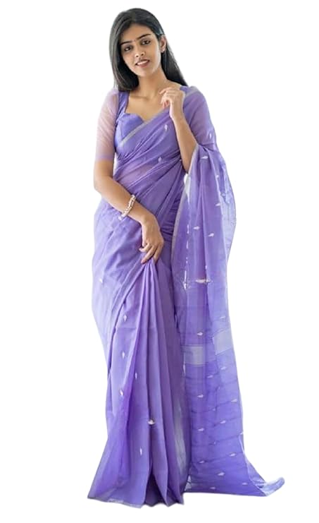 Yashika Women’s Woven Cotton Silk Saree