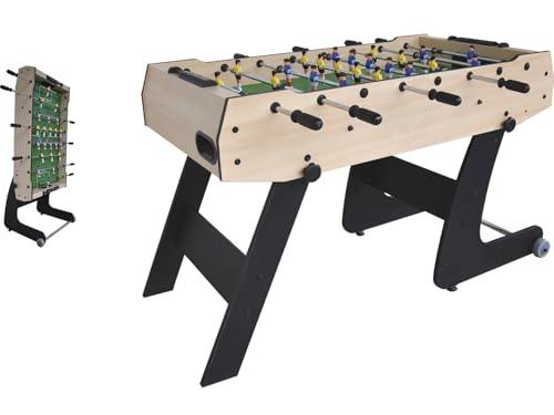 XTURNOS Futbolín Plegable de 121X61X80 cm.