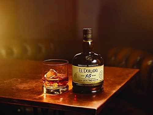 El Dorado 15 Year Old Special Reserve Rum, 70 cl - Aged for 15 Years - Flavours of Tropical Fruit and Spice - Perfect for Sipping