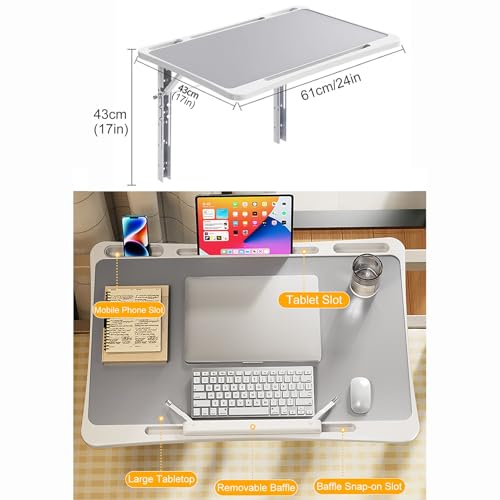 Table de balcon pour manger et travailler sur garde-corps 61cm
