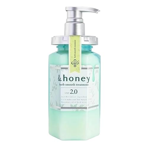 &Honey Herb Smooth Treatment Conditioner Step 2.0-440g - Feuchtigkeit, Glanz, Frizz-Kontrolle, Reparatur & St?rkung