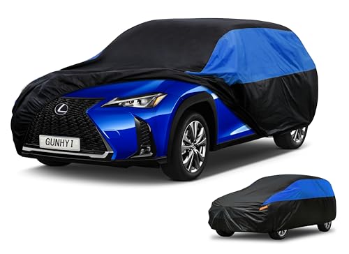 Image of GUNHYI Lexus Car Cover Custom Fit Lexus UX UX200 UX250h UX300e Waterproof All Weather, Lightweight Full Exterior Cover Outdoor Sun UV Rain Dust Snow Wind Protection.