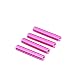 ZSJ 50pcs/Pack New Upgrading M3X5mm Multicolored Round Aluminum Customized Standoff Spacer for FPV Drone Frame/Quadcopter (Pink)