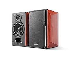 Edifier P17 Passive Bookshelf Speakers - 2-Way Speakers with Built-in Wall-Mount Bracket - Perfect for 5.1, 7.1 or 11.1 Side/Rear Surround Setup - Pair - Needs Amplifier or Receiver to Operate