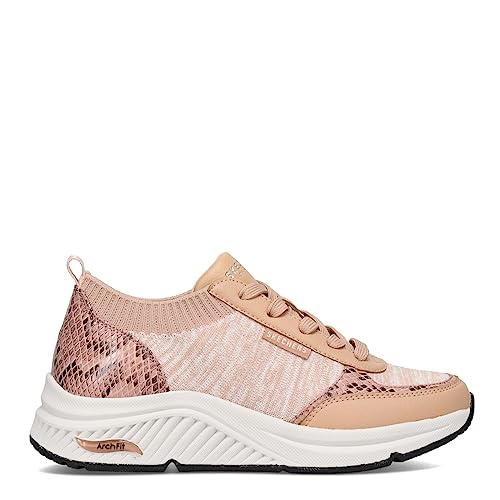 Skechers Skechers Women's Street, Arch Fit: S-Miles - Slithering Steps Sneaker Natural