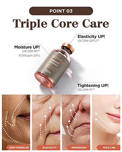 Gd 11 Esthe Lift Up Mask Set | Intensive Lifting Face Wash-Off Mask For Instant & Visible Firming & Tightening Effect | Anti-Aging Face Mask Kit With Stem Cell & Peptide, (0.07Oz. X 8Ea) +1.18Oz. #TOP4