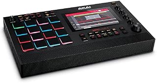 Akai Professional MPC Live II Battery Powered Drum Machine and Sampler With Built in Speakers, Beat Pads, Synth Engines and Touch Display