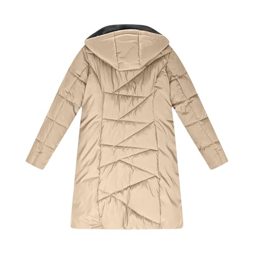 Long Hood for Ladies Fall Winter Hooded Plain Padded Jacket Hoods Outfits Women 2025 Y2K3