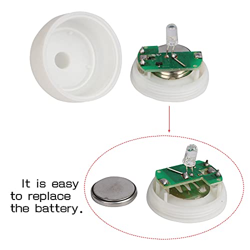 Floating Tealight Candles Battery Operated, Water Activated Sensor Led Flameless Flickering Tea Lights For Wedding Party Bathroom Pool Spa Aquarium Xmas Halloween - Warm White #TOP4